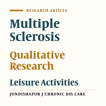 Perspective and Experiences of Iranian People With Multiple Sclerosis Regarding Leisure: A Qualitative Study