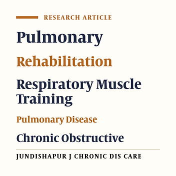 Inspiratory Muscle Training and Arterial Blood Oxygen Saturation in Patients With Chronic Obstructive Pulmonary Disease