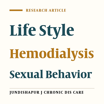 Investigating the Effects of Lifestyle Changes on Sexual Function of Patients Undergoing Hemodialysis Procedures