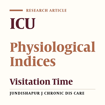 The Effect of Increasing Meeting Time on the Physiological Indices of Patients Admitted to the Intensive Care Unit
