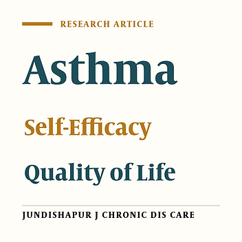 The Correlation Between Efficacy of Asthma Control and Quality of Life in Asthmatic Patients
