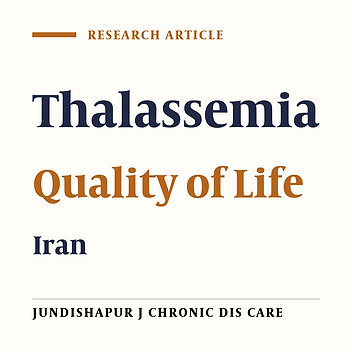 The Impact of Educational Counseling Program on Quality of Life of Thalassemia Patients