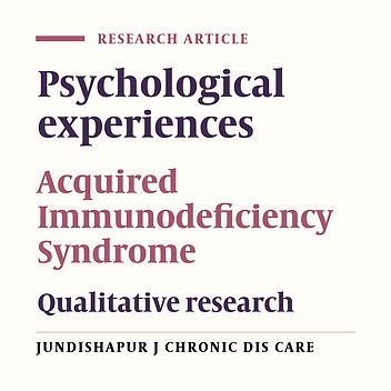 Psychic and psychological experiences of AIDS patients: A phenomenological study