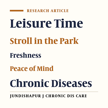 A study of Elderly Life Experiences as Potential Conditions for Reducing Risk Factors of Chronic Diseases
