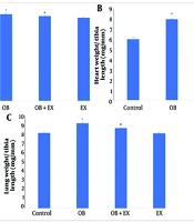 Aerobic Exercise Improved Diacylglycerol/Protein Kinase C and Phosphatidylinositol 4,5-Biphosphate Pathway in Cardiac Tissue of Obese Rats