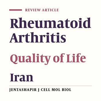 Quality of Life and its Predictors Among Iranian Patients With Rheumatoid Arthritis: A Systematic Review