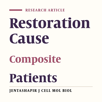 The Reasons for Composite Restoration Replacement in Patients of the Restorative Department of Babol Dental School