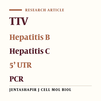 The Association of Prevalence and Genotypes of Torque Teno Virus (TTV) Among Chronic Hepatitis B and C Patients in Ahvaz, 2012