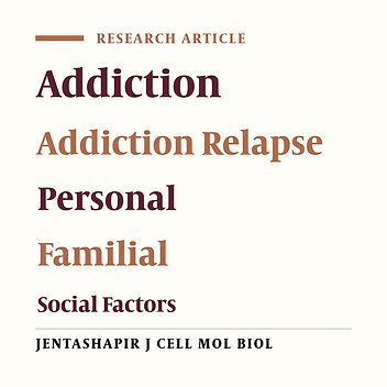 Personal, Familial, and Social Factors Contributing to Addiction Relapse, Ahvaz, Iran