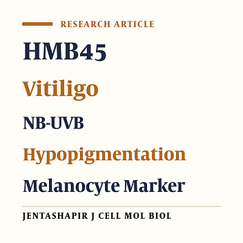 HMB-45 Study Before and After Narrow-Band (311 nm) Ultraviolet B Treatment in Vitiligo