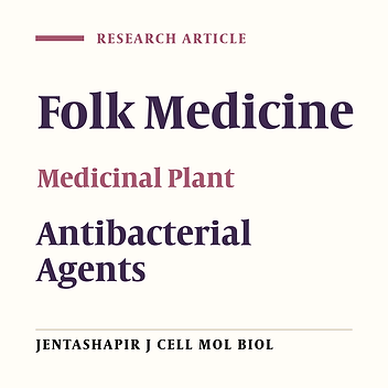 Tagetes erecta, A Potential Medicinal Plant for Discovering a New Antibacterial Agent