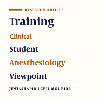 Challenges to Several Domains of Clinical Training From the Perspective of Anesthesiology Students