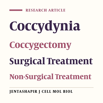Coccygectomy Effects in Patients With Resistant Coccydynia in Ahvaz Hospitals From 2010 to 2014