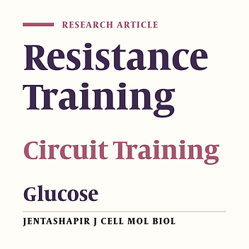 The Effect of a Short-Term Circuit Resistance Training on Blood Glucose, Plasma Lipoprotein and Lipid Profiles in Young Female Students
