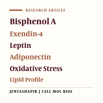 Alteration Effect of Exendin-4 on Oxidative Stress and Metabolic Disorders Induced by Bisphenol A in Adult Male Mice