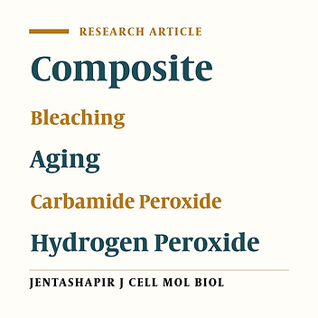 Comparison of Different Bleaching Treatments Effect on Micro Hardness of Four Different Aged Composites