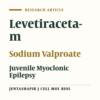 Comparison of Levetiracetam With Sodium Valproate in Controlling Seizure in Patients Suffering From Juvenile Myoclonic Epilepsy