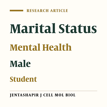 Evaluation of Relationship Between Mental Health and Marital Satisfaction in Male Married Students