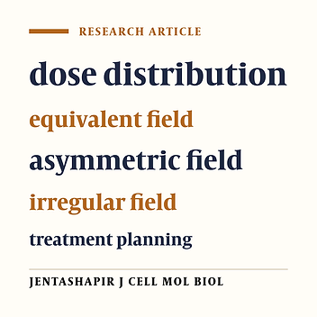 Isodose 2D determining in water phantom regular and irregular fileds in radiation therapy for caculation modulated dose