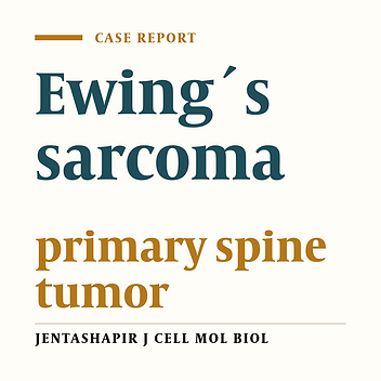 Primary Ewing sarcoma of the sacrum