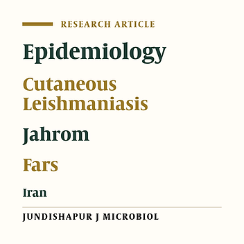Investigation of Epidemiological Aspects of Cutaneous Leishmaniasis in Jahrom, Fars Province, Between 2015 and 2019