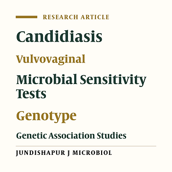 Genotypes and Susceptibility of Candida Species Causing Acute and Recurrent Vulvovaginitis