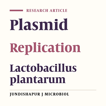 Characterization of Four Novel Plasmids from Lactobacillus plantarum BM4