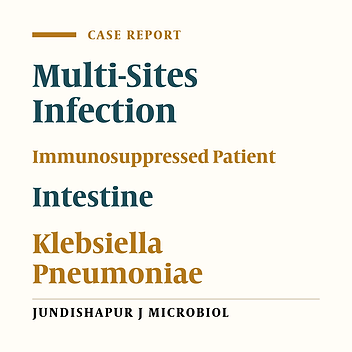 Cover image of the article: Multi-Sites Infection Caused by Klebsiella pneumoniae After Hemopoietic Stem Cell Transplantation