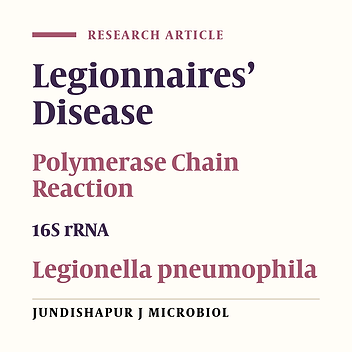 Detection of  the Legionnaires’ Disease Agent in Patients With Respiratory Symptoms by Culture, Detection of Urinary Antigen and Polymerase Chain Reaction of the 16S rRNA Gene in Ahvaz, Iran