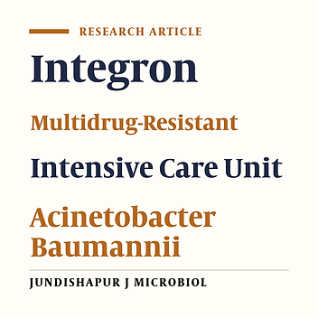 Dissemination of Classes 1, 2, and 3 Integrons in Acinetobacter baumannii Strains Recovered from Intensive Care Units Using Polymerase Chain Reaction-Restriction Fragment Length Polymorphism