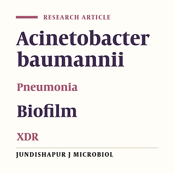 Expression of Biofilm-Related Genes in Extensively Drug-Resistant Acinetobacter baumannii