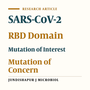 Mutation Interest in the Receptor-Binding Domain of Spike Protein of Severe Acute Respiratory Syndrome Coronavirus 2 in the Northwest of Iran