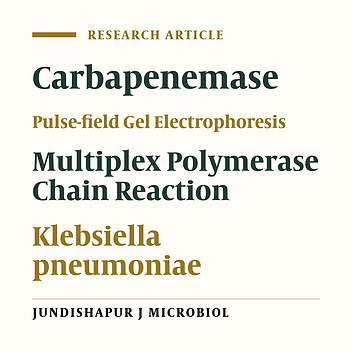 Molecular Characterization of Carbapenem-Resistant Klebsiella pneumoniae Species Isolated From a Tertiary Hospital, Ankara, Turkey