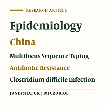 Epidemiology of Clostridium difficile in a County Level Hospital in China