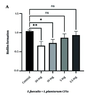 Effects of Postbiotics Derived from Lactobacillus plantarum and Bifidobacterium bifidum on Biofilm Formation and Virulence Gene Expression of Enterococcus faecalis