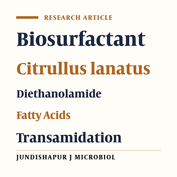 Antibacterial Activities of Nonionic and Anionic Surfactants From Citrullus lanatus Seed Oil