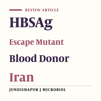 HBsAg Variants: Common Escape Issues