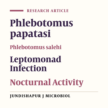 Nocturnal Activity, Monthly Leptomonad Infection, Parity Rate and Physiological Status of Vectors of Zoonotic Cutaneous Leishmaniasis (Diptera: Psychodidae) in Southeastern Iran