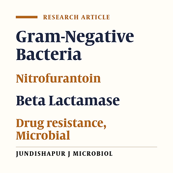 Prevalence and Antimicrobial Susceptibility Pattern of Extended Spectrum Beta Lactamase (ESBL) and non-ESBL Producing Enteric Gram-Negative Bacteria and Activity of Nitrofurantoin in the era of ESBL