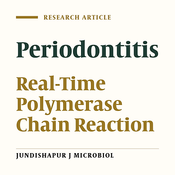 Development and Comparison of Conventional PCR and SYBR Green Real Time PCR for Detection of Aggregatibacteractinomycetemcomitans and Tannerella forsythensis