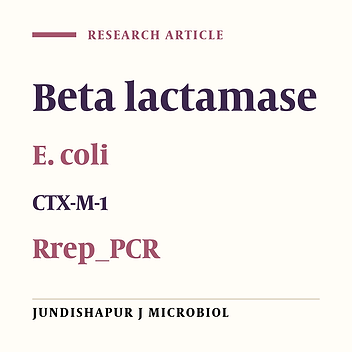 High Prevalence of blaCTX-M-1 Group Extended-Spectrum β-lactamase Genes in Escherichia coli Isolates From Tehran