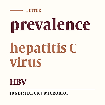 Increasing the HCV Prevalence in Ahvaz: Bells Ring!!