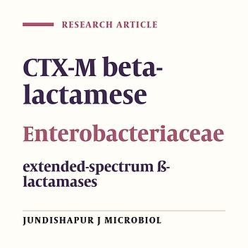 Dissemination of CTX-M-Type Beta-lactamase Among Clinical Isolates of Enterobacteriaceae in Markazi Province, Iran
