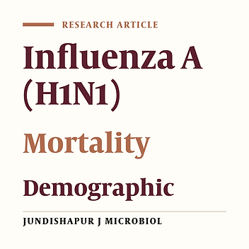 Investigation of the Relationship Between Demographic Characteristics and Frequency of Mortality in Certain Cases of Influenza A (H1N1) From Yazd Province (Iran)