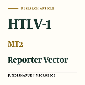 Examination of a Reporter Vector for HTLV-1 Infectivity Using MT2, a HTLV-1 Producer Cell Line
