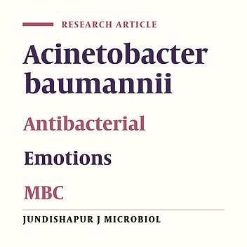 Cover image of the article: Comparison of the Antibacterial Effects of Nanosilver With 18 Antibiotics on Multidrug Resistance Clinical Isolates of Acinetobacter baumannii