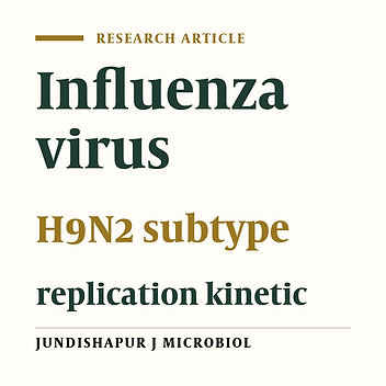 Replication Efficiency of Influenza A Virus H9N2: A Comparative Analysis Between Different Origin Cell Types