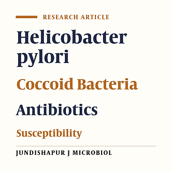 Morphological and Bactericidal Effects of Different Antibiotics on Helicobacter pylori