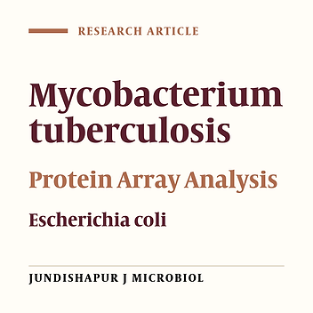 A Molecular Biological and Biochemical Investigation on Mycobacterium tuberculosis MutT Protein