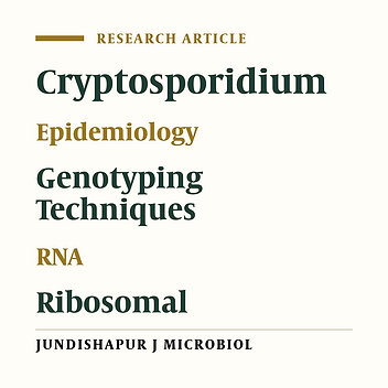 Molecular Characterization of Cryptosporidium spp. Isolated From Immunocompromised Patients and Children
